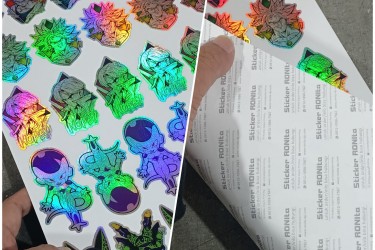 STICKER HOLOGRAM RONIta